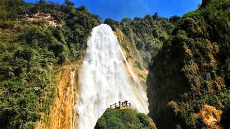 Cascadas el chiflón , Chiapas