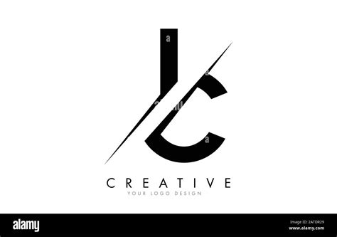 IC I C Letter Logo Design with a Creative Cut. Creative logo design ...