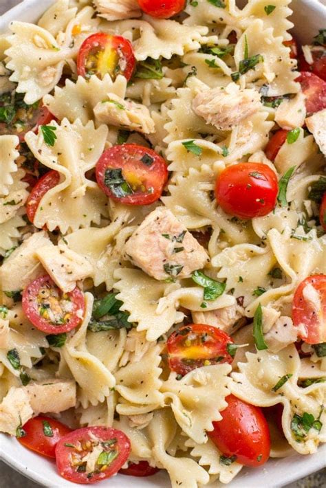 Healthy Tuna Pasta Salad - The Clean Eating Couple