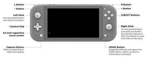 Nintendo Switch Lite Handheld Console Grey LN100678 - 10002293 | SCAN UK