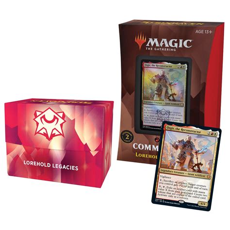 Buy Magic The Gathering Strixhaven Commander Deck – Lorehold Legacies (Red-White) Online at ...