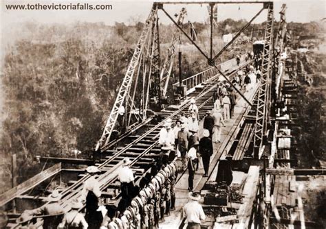 Victoria Falls Bridge Construction