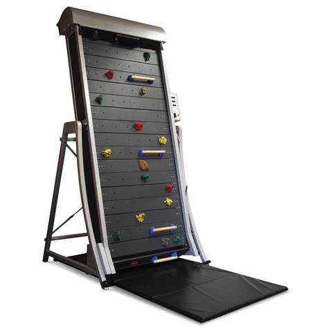 The Climbing Wall Treadmill - Hammacher Schlemmer