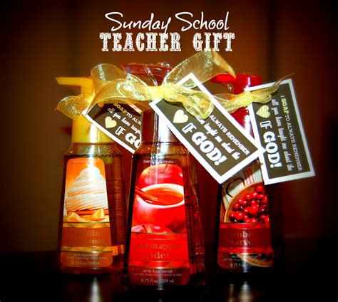 Sunday School Teacher Gift