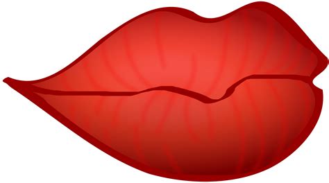 Clipart - Red lips