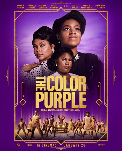 official international poster for ‘the color purple’ : r/movies