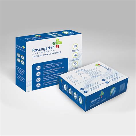 medical box packaging design | Behance