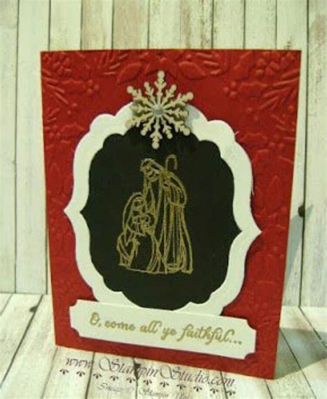 Pin by Sandra Anderson on Craft Ideas III | Religious christmas cards, Christmas cards 2017 ...