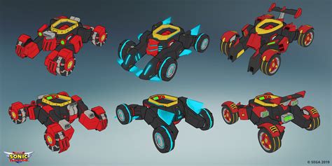 Jake Bullock - Team Sonic Racing Concept Art