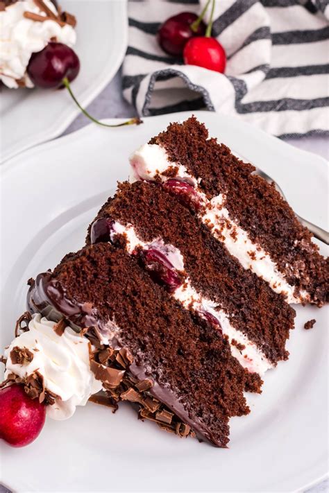 Easy German Black Forest Cake - Homemade