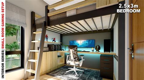 Small Bedroom Gaming Room Ideas | www.resnooze.com