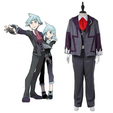 Aliexpress.com : Buy Hot Game Pocket Monster Steven Stone Cosplay ...