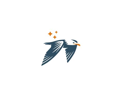 Seagull logo design by Mersad Comaga on Dribbble