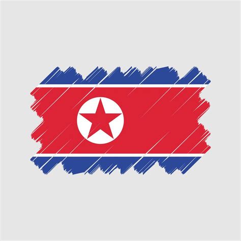 North Korea Flag Vector Design. National Flag 11473618 Vector Art at ...