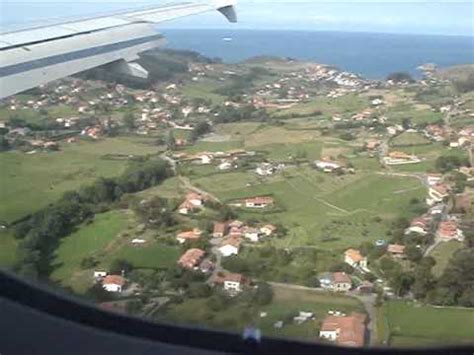 Landing at Asturias AIrport - YouTube