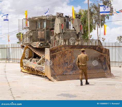 Armored Military Bulldozer Presented on Military Show of Independence ...