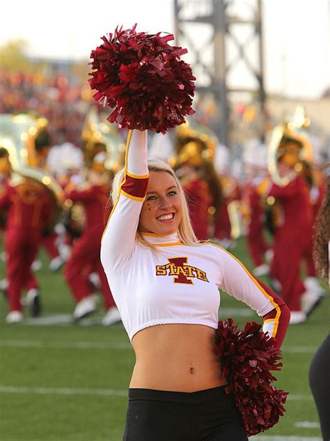 NFL and College Cheerleaders Photos: Can Iowa State Be Relevant in the ...