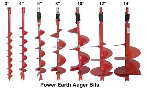 14" Earth Auger Bits For Earth Drilling - Buy Gasoline Earth Auger Bit,Earth Auger Drill Bits ...