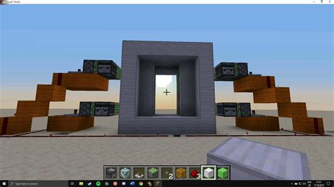 Built my first ever piston door (I have been playing for 2 months now ...