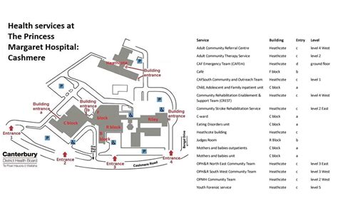 Princess Alexandra Hospital Site Plan