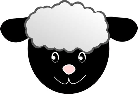 Sheep Face Template - ClipArt Best