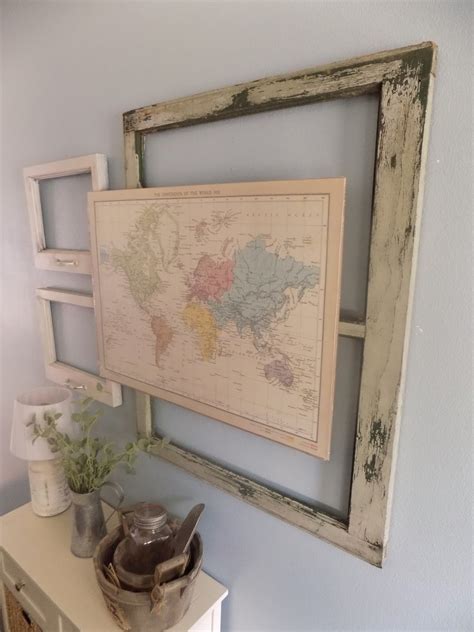 The Quaint Sanctuary: { DIY $10 MAP ART!! }