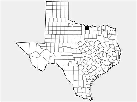 Montague County, TX - Geographic Facts & Maps - MapSof.net