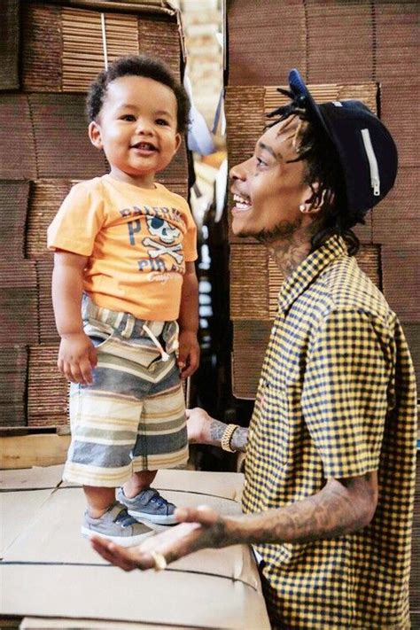 Wiz Khalifa and son Sebastian | The wiz, Celebrity kids, Wiz khalifa