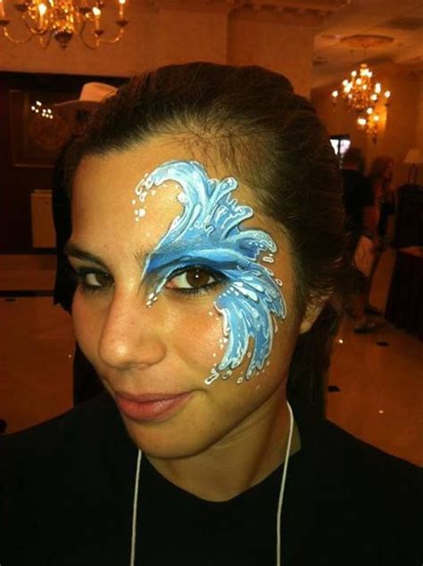 Evil Twin FX - splash face paint design. | Adult face painting, Face painting designs, Festival ...