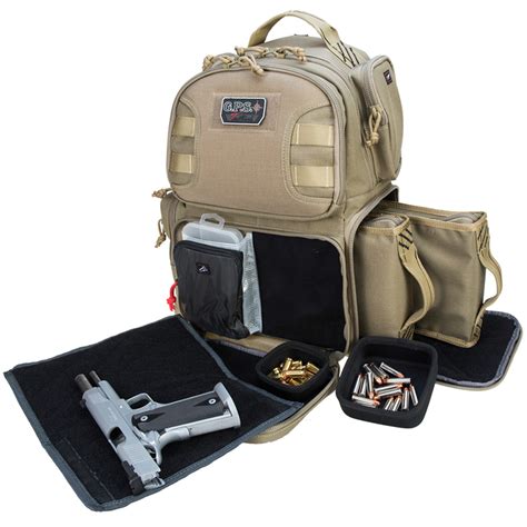 Tactical Range Backpack- Holds 2 Handguns | GPS Bags