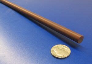 Garolite Micarta XX Paper Rods .375" (3/8") Diameter x 48" Long, 4 ...