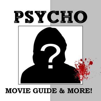 Psycho Movie Guide & More (2 Versions 1960 & 1998) - Psychology / Forensics