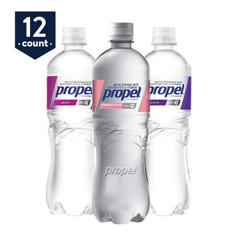 Propel, 3 Flavor Variety Pack, Zero Calorie Water Beverage with ...