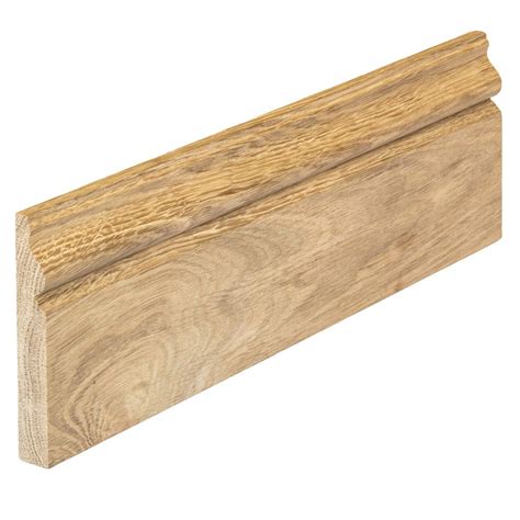 Oak baseboard - SKIRTING BOARD - QC FLOORS - prefinished