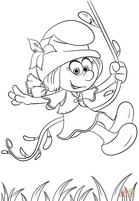 Smurfs: The Lost Village Coloring Pages