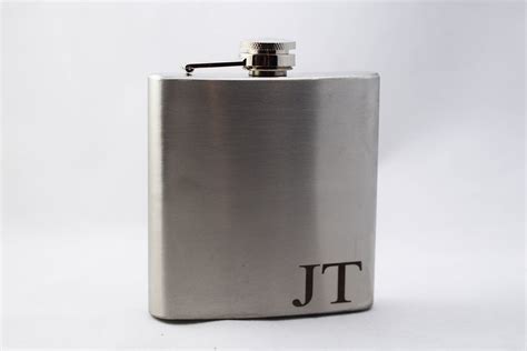 Personalized Stainless Steel Flask Engraved Flask Groomsman - Etsy