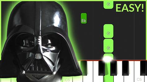 The Imperial March (Darth Vader Theme) - Star Wars | BEGINNER / EASY ...