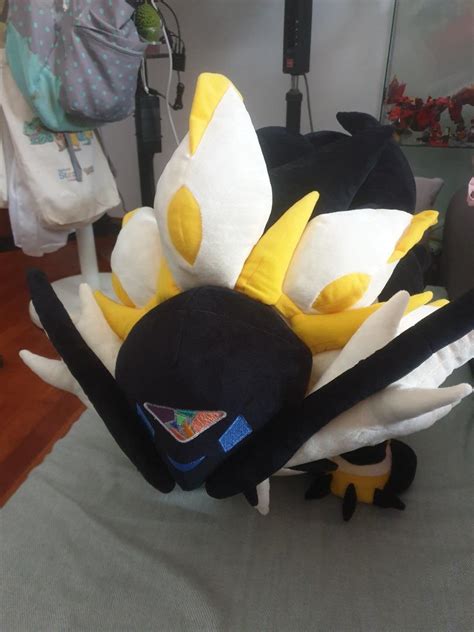 Dusk Mane Necrozma Plush (Solageo+Necrozma) Giant/Jumbo/Huge Pokemon Custom Plush, Hobbies ...