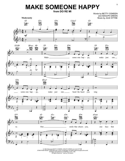 Make Someone Happy | Sheet Music Direct