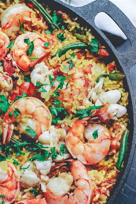 Easy Seafood Paella Recipe (Full Tutorial) | The Mediterranean Dish