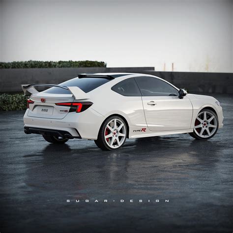 2023 Acura/Honda Integra Type R Adopts Classic Three-Door Attire for Virtual Reveal - autoevolution