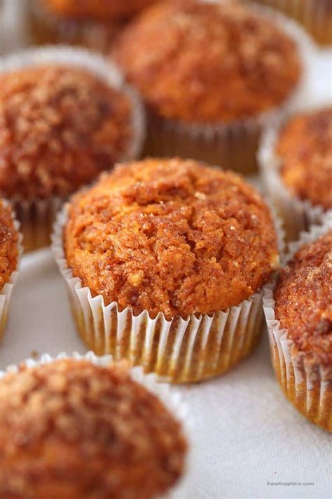 Pumpkin Snickerdoodle Muffins with Cake Mix - I Heart Naptime