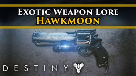 Destiny 2 Lore - Exotic Weapon Lore: Hawkmoon! (Crow's journey, the new ...