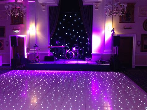 14ft x 14ft White LED Starlit Twinkle Dance Floor – Lizard Events Ltd