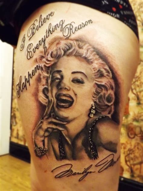 √ Pictures Of Marilyn Monroe Tattoos