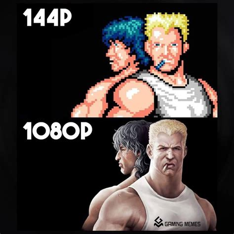 Contra 144p vs 1080p | Resolution Comparisons | Know Your Meme