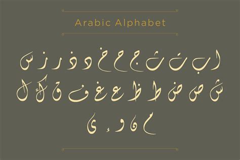 Diwani Arabic Calligraphy Fonts – NBKomputer