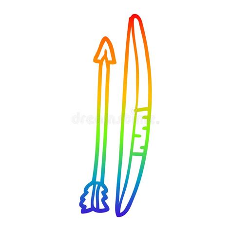 Arrow Bow Rainbow Stock Illustrations – 272 Arrow Bow Rainbow Stock ...