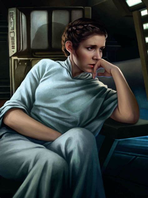 han Carrie Fisher, Princesa Leia, Star Wars Artwork, Star Wars Fan Art, Leia Star Wars, Star ...