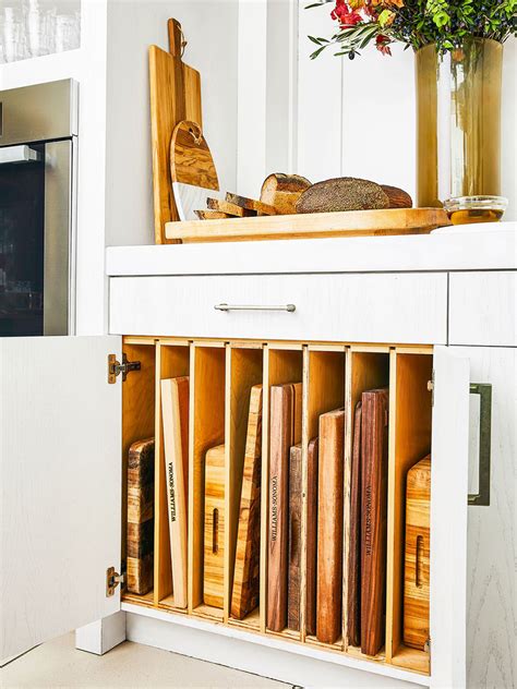 8 Cutting Board Storage Ideas, Whether You Want to Disguise or Display